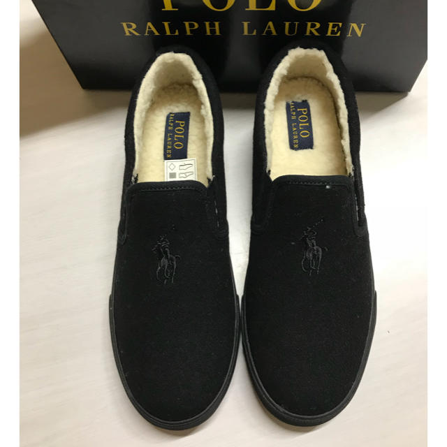 POLO RALPH LAUREN(ポロラルフローレン)のもこもこスリッポン❤︎ポロラルフローレン レディースの靴/シューズ(スリッポン/モカシン)の商品写真