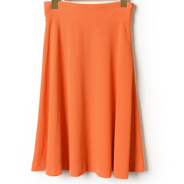 GRACE CONTINENTAL(グレースコンチネンタル)のグレースコンチネンタル　オレンジ　フレアスカート❤36サイズ★ レディースのスカート(ひざ丈スカート)の商品写真