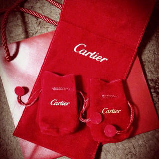 カルティエ(Cartier)のカルティエ♡ジュエリーケース♡未使用(ポーチ)