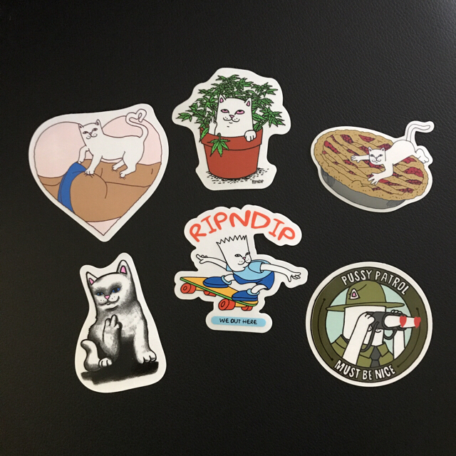 ripndip sticker pack メンズのファッション小物(その他)の商品写真