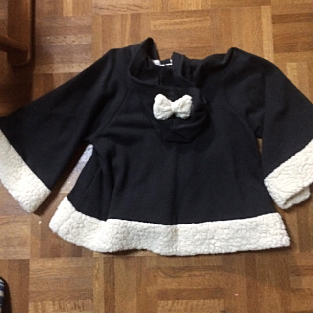 ニッセン(ニッセン)のポンチョパーカー140 キッズ/ベビー/マタニティのキッズ服女の子用(90cm~)(ジャケット/上着)の商品写真