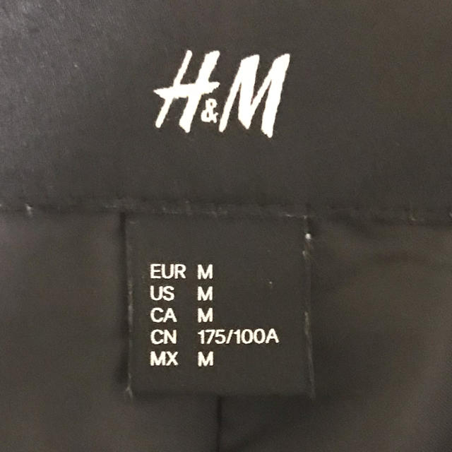 H&M(エイチアンドエム)のH&M ライダースジャケット M メンズのジャケット/アウター(ライダースジャケット)の商品写真