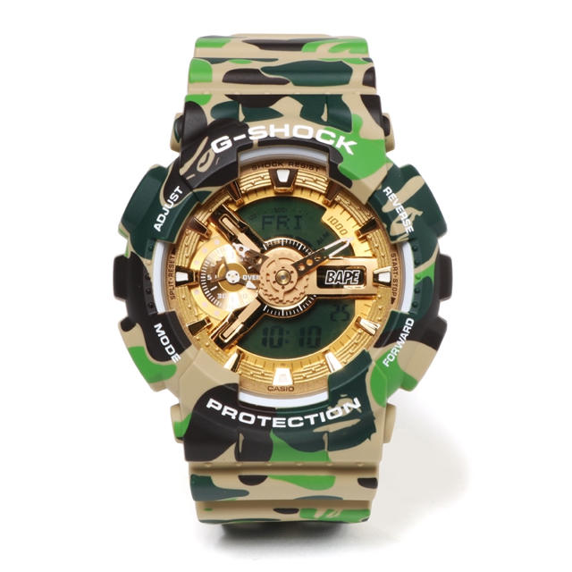 G-SHOCK(ジーショック)のA BATHING APE × G-SHOCK GA-110 BAPE XXV メンズの時計(腕時計(デジタル))の商品写真
