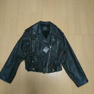 ゴア(goa)のi uni様専用 goaヴィンテージ ライダースジャケット新品(ライダースジャケット)