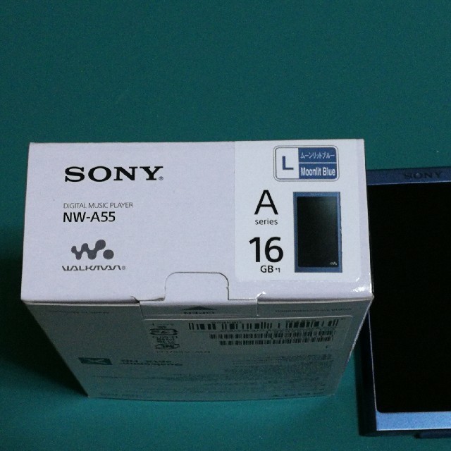 WALKMAN - SONY ウォークマン NW-A55 ムーンリットブルー 16GBですの ...