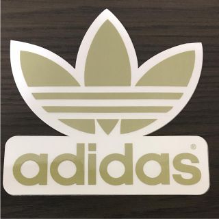 アディダス(adidas)の【縦13.8cm横13.7cm】adidas  skateboardステッカー(ステッカー)