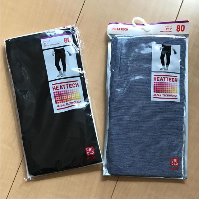 UNIQLO(ユニクロ)のユニクロ ヒートテック レギンス 80 キッズ/ベビー/マタニティのベビー服(~85cm)(肌着/下着)の商品写真