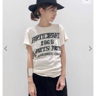 アパルトモンドゥーズィエムクラス(L'Appartement DEUXIEME CLASSE)の☆MADE WORN WATTS RIOT Tシャツ☆ホワイト(Tシャツ(半袖/袖なし))