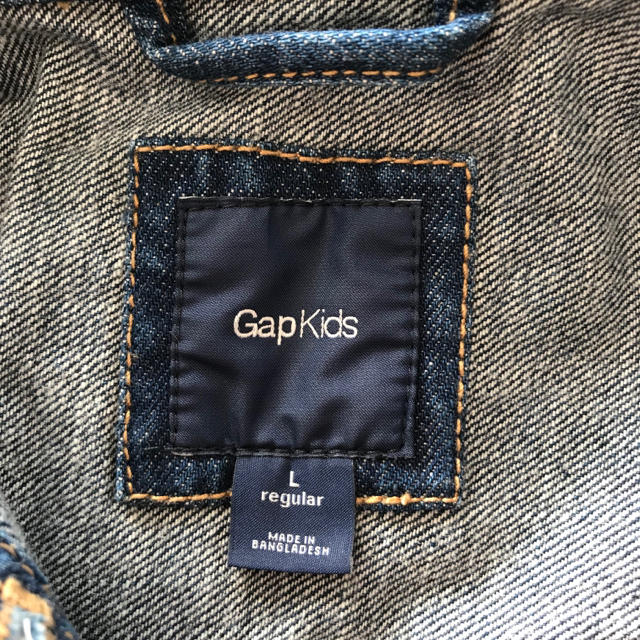 GAP Kids(ギャップキッズ)のGAP デニムのジャケット140 美品 キッズ/ベビー/マタニティのキッズ服女の子用(90cm~)(ジャケット/上着)の商品写真