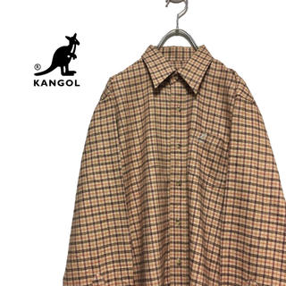 カンゴール(KANGOL)のKANGOL カンゴール ネルシャツ チェックシャツ(シャツ)