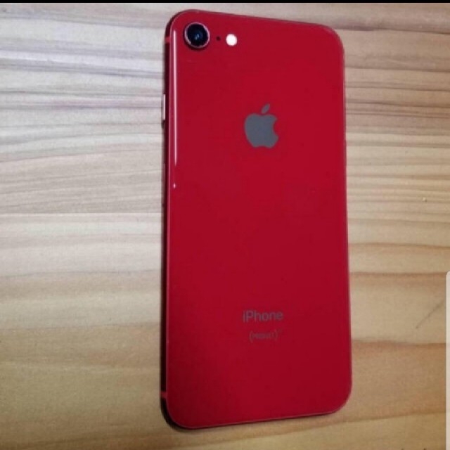 iPhone8 256GB RED (simフリー) - スマートフォン本体