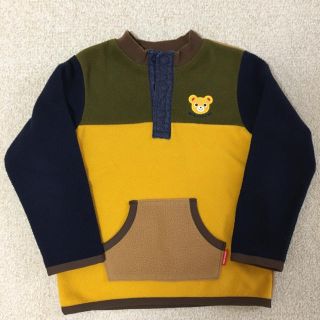 ミキハウス(mikihouse)のMIKIHOUSE ミキハウス キッズ フリース アウター 120cm(ジャケット/上着)