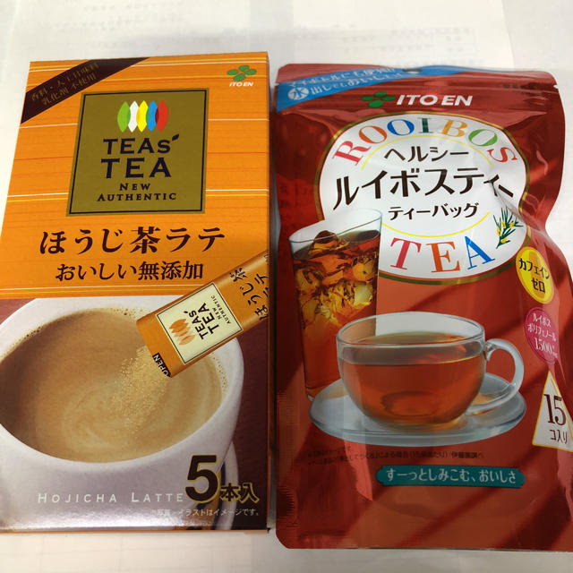 伊藤園(イトウエン)のほうじ茶ラテ ルイボスティーセット 食品/飲料/酒の飲料(茶)の商品写真