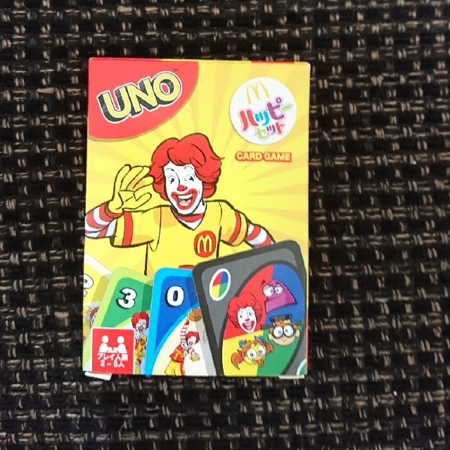 マクドナルド(マクドナルド)のマクドナルド ウノ  エンタメ/ホビーのテーブルゲーム/ホビー(トランプ/UNO)の商品写真