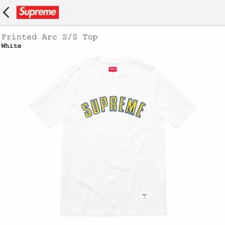 シュプリーム(Supreme)のsupreme シュプリーム 18AW Printed Arc Tシャツ 白M(Tシャツ/カットソー(半袖/袖なし))