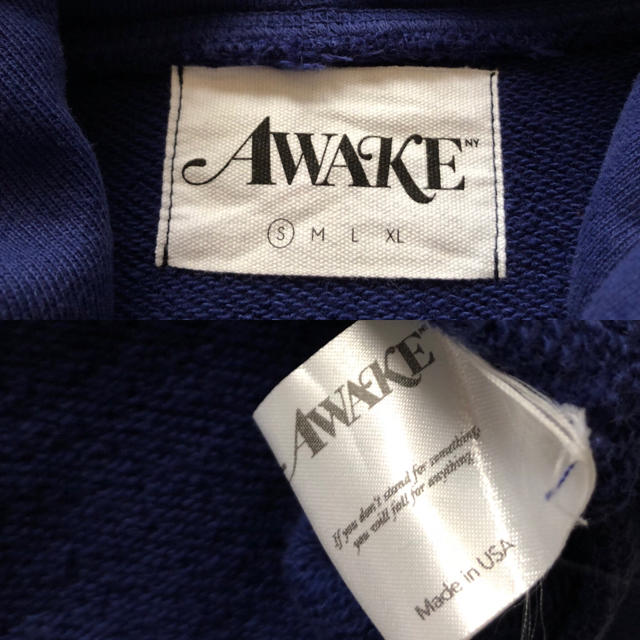 AWAKE(アウェイク)の(s) Awake NY Foil Logo Hoodie メンズのトップス(パーカー)の商品写真