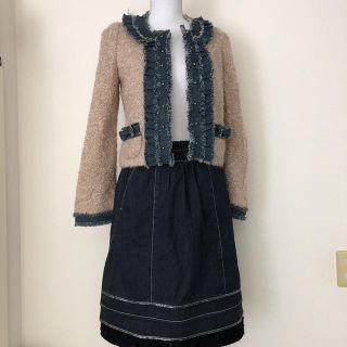 トゥービーシック(TO BE CHIC)のTO BE CHIC ジャケット(ノーカラージャケット)