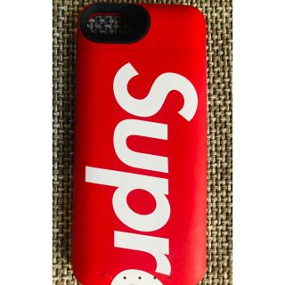 シュプリーム(Supreme)のsupreme mophie iPhone8 juice pack air 赤(その他)