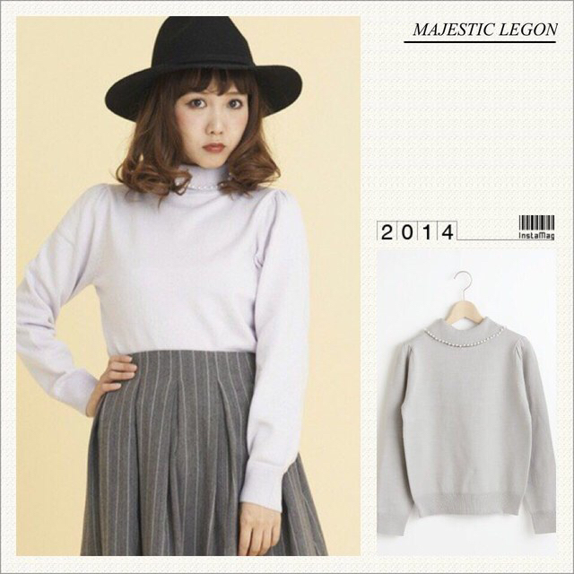 MAJESTIC LEGON(マジェスティックレゴン)のこちらのお色のみ値下げ♡GRY レディースのトップス(ニット/セーター)の商品写真