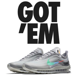 ナイキ(NIKE)のNIKE AIR MAX 97 THE TEN OFF WHITE 24cm(スニーカー)