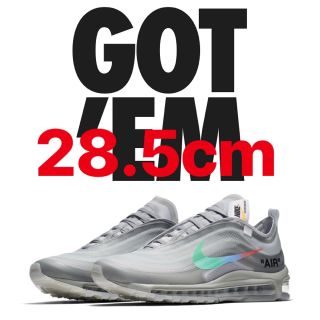 ナイキ(NIKE)のOff-White × NIKE AIR MAX 97(スニーカー)