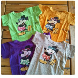 エフオーキッズ(F.O.KIDS)のF.O.Kids DisneyコラボTシャツ 130 オレンジ(Tシャツ/カットソー)