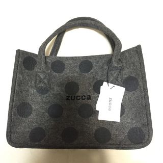 ズッカ(ZUCCa)の今季新品Zuccaドットフェルトバッグ(トートバッグ)