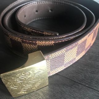 ルイヴィトン(LOUIS VUITTON)のルイビィトン ベルト W83〜93(ベルト)