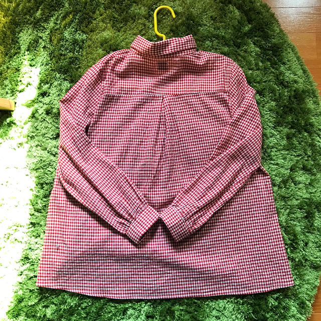 merlot(メルロー)のmerlot  チャイナボタンの丸襟ブラウス レディースのトップス(シャツ/ブラウス(長袖/七分))の商品写真