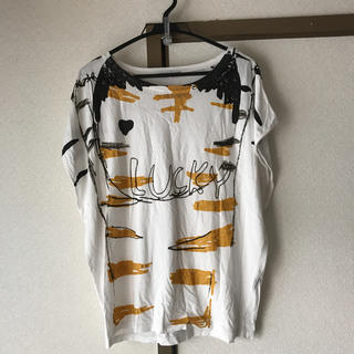ツモリチサト(TSUMORI CHISATO)のツモリチサト ラッキーキャットTシャツ(Tシャツ(半袖/袖なし))