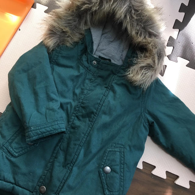 Old Navy(オールドネイビー)のオールドネイビー  モッズコート 着画あり キッズ/ベビー/マタニティのキッズ服男の子用(90cm~)(コート)の商品写真