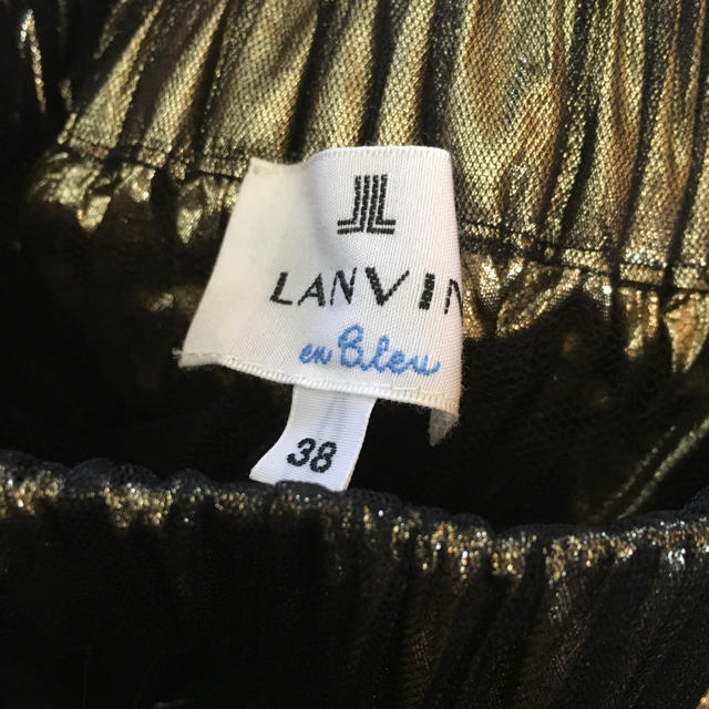 LANVIN en Bleu(ランバンオンブルー)のLANVIN en Bleu☆チュールスカート レディースのスカート(ミニスカート)の商品写真