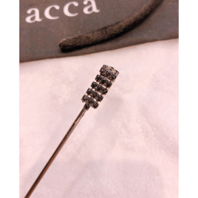 acca(アッカ)のacca  ハラコのカチューシャとスティックのセット レディースのヘアアクセサリー(その他)の商品写真