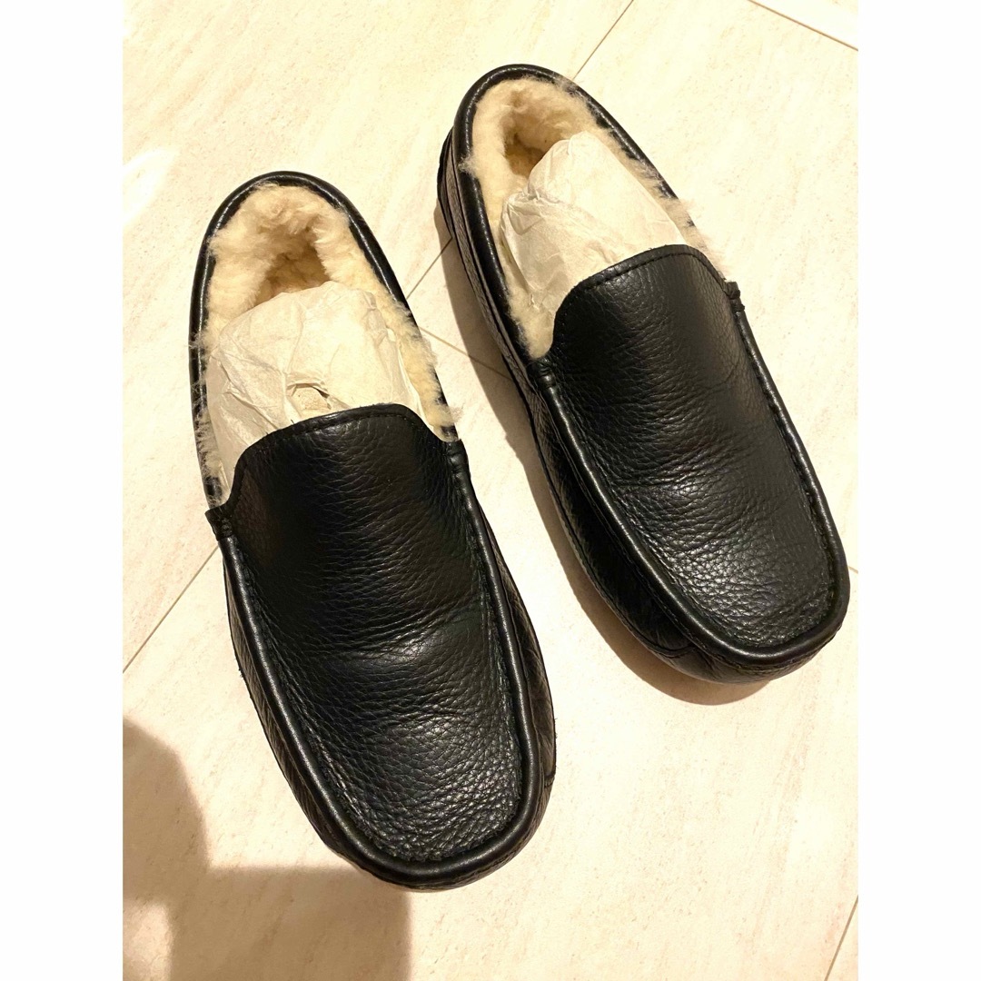 【希少！】UGG ローファー US 10（27.5㎝）ブラックレザー！