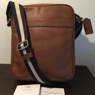 コーチ(COACH)の新品 正規品 コーチ COACHスムース レザー斜めがけショルダーバッグ男女兼用(ショルダーバッグ)