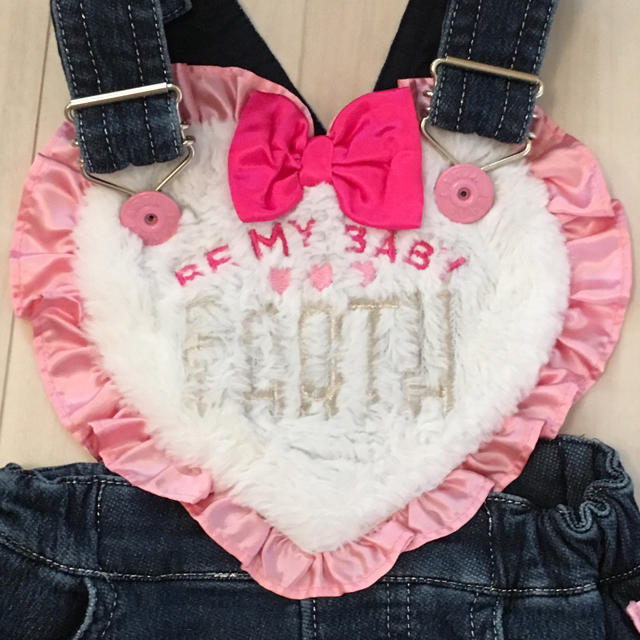 EARTHMAGIC(アースマジック)のアースマジックジャンスカ90 レッグウォーマー キッズ/ベビー/マタニティのキッズ服女の子用(90cm~)(スカート)の商品写真