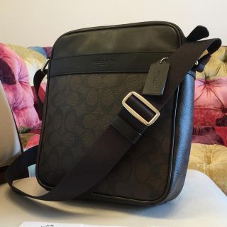 コーチ(COACH)の正規品コーチ COACH シグネチャー♡ショルダーバッグ ♡マホガニー×ブラウン(ショルダーバッグ)