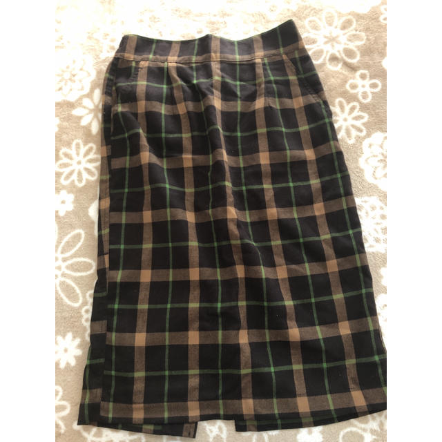 w closet(ダブルクローゼット)のチェックスカート レディースのスカート(ひざ丈スカート)の商品写真