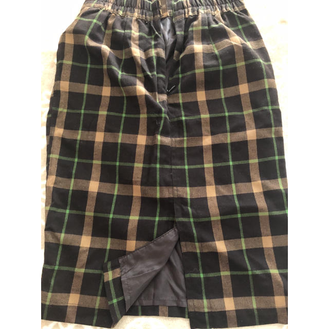 w closet(ダブルクローゼット)のチェックスカート レディースのスカート(ひざ丈スカート)の商品写真
