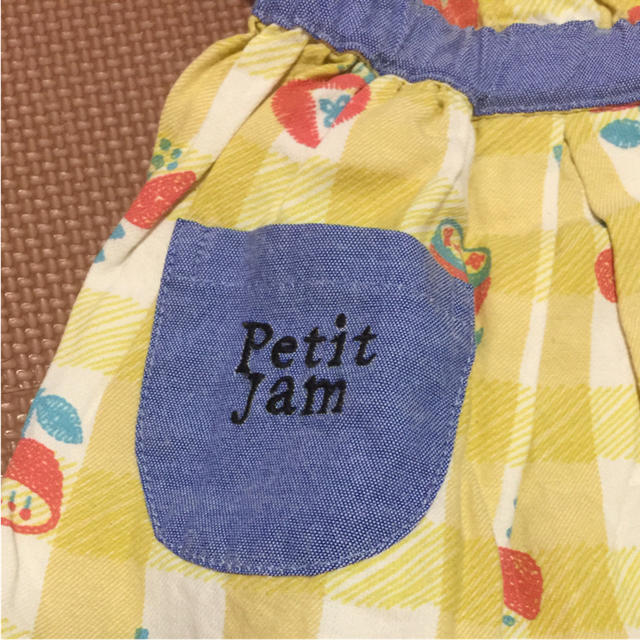 Petit jam(プチジャム)のプチジャム 花柄ワンピース キッズ/ベビー/マタニティのキッズ服女の子用(90cm~)(ワンピース)の商品写真