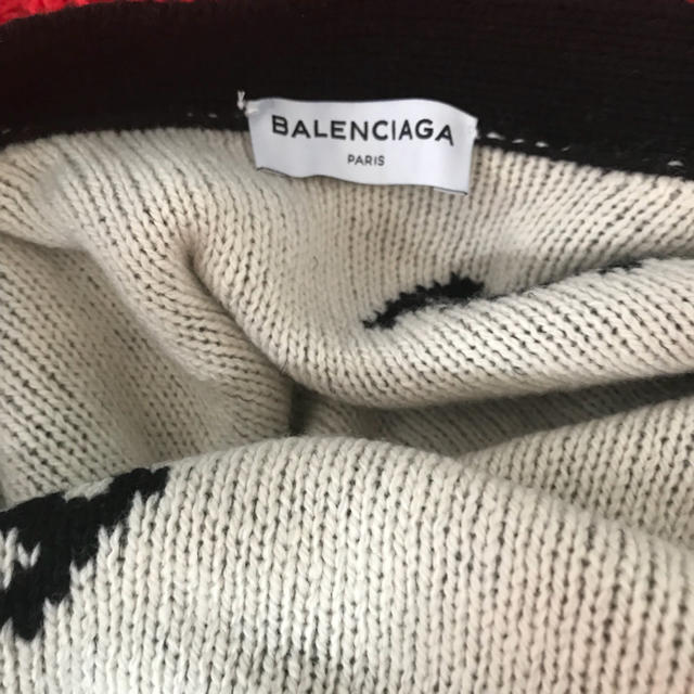 Balenciaga - BALENCIAGA ロゴニットカーディガン 34の通販 by Y.U's