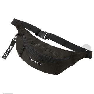 ミルクフェド(MILKFED.)のMILKFED. TOP LOGO FANNY PACK ブラック(ボディバッグ/ウエストポーチ)