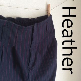 ヘザー(heather)のHeather ひざ丈スカート M(ひざ丈スカート)