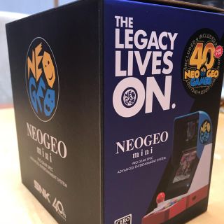 ネオジオ(NEOGEO)のNEOGEO mini ネオジオ ミニ(携帯用ゲーム機本体)