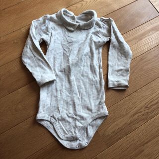 プチバトー(PETIT BATEAU)のプチバトー 長袖 ボディ ロンパース 18m 80(ロンパース)