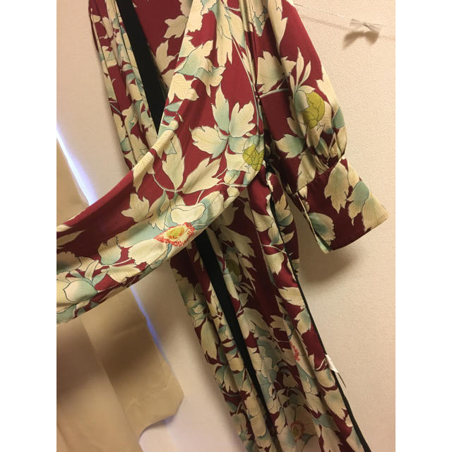 ZARA(ザラ)のザラ  花柄ロングガウン レディースのジャケット/アウター(ガウンコート)の商品写真