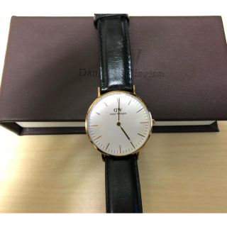 ダニエルウェリントン(Daniel Wellington)のダニエルウェリントン 腕時計 ブラック(腕時計(アナログ))