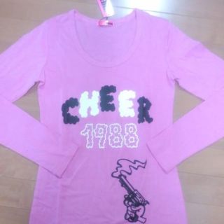 チアー(CHEER)の◆CHEER◆ロゴTシャツ◆(Tシャツ(長袖/七分))