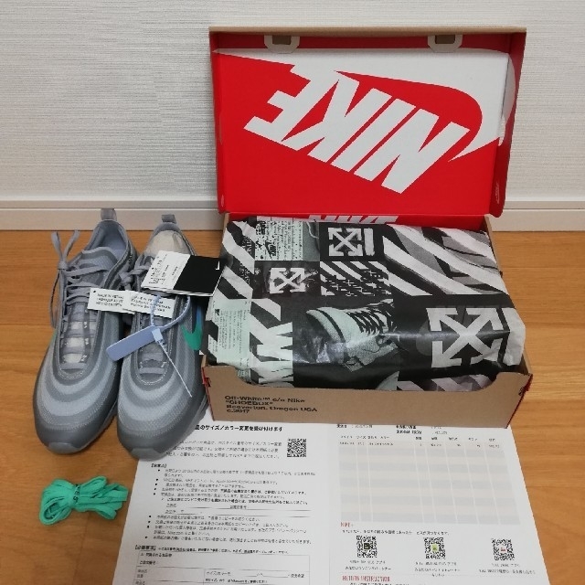 27.5㎝  OFF-WHITE x NIKE Air Max 97