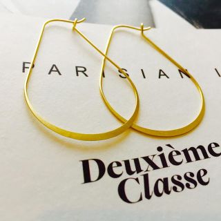 ドゥーズィエムクラス(DEUXIEME CLASSE)の★新品 DEUXIEME CLASSE ドゥーズィエムクラス 楕円フープピアス(ピアス)